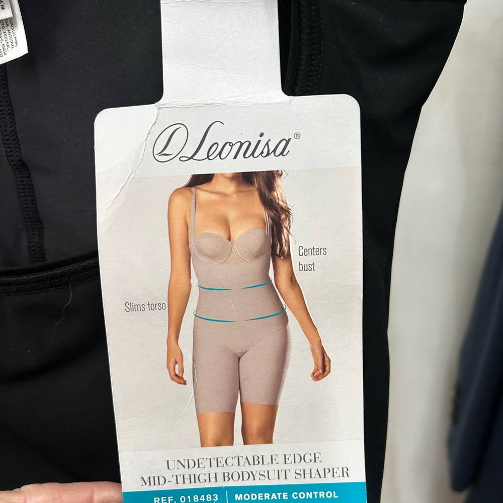 Black Shapewear Bodysuit - Picture 4 of 7